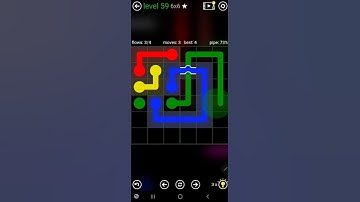 How To Solve Flow Free Bridges Starter Pack Level 59 6x6 Board Walk Through Solution Walkthrough