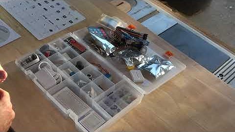 Elegoo Uno R3 Starter Kit and Sensor Kit Unboxing