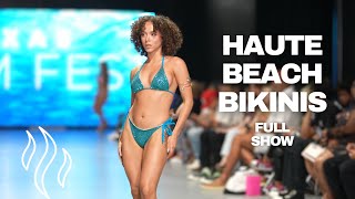 Haute Beach Bikinis Full Fashion Show In 4k | Texas Swim Fest