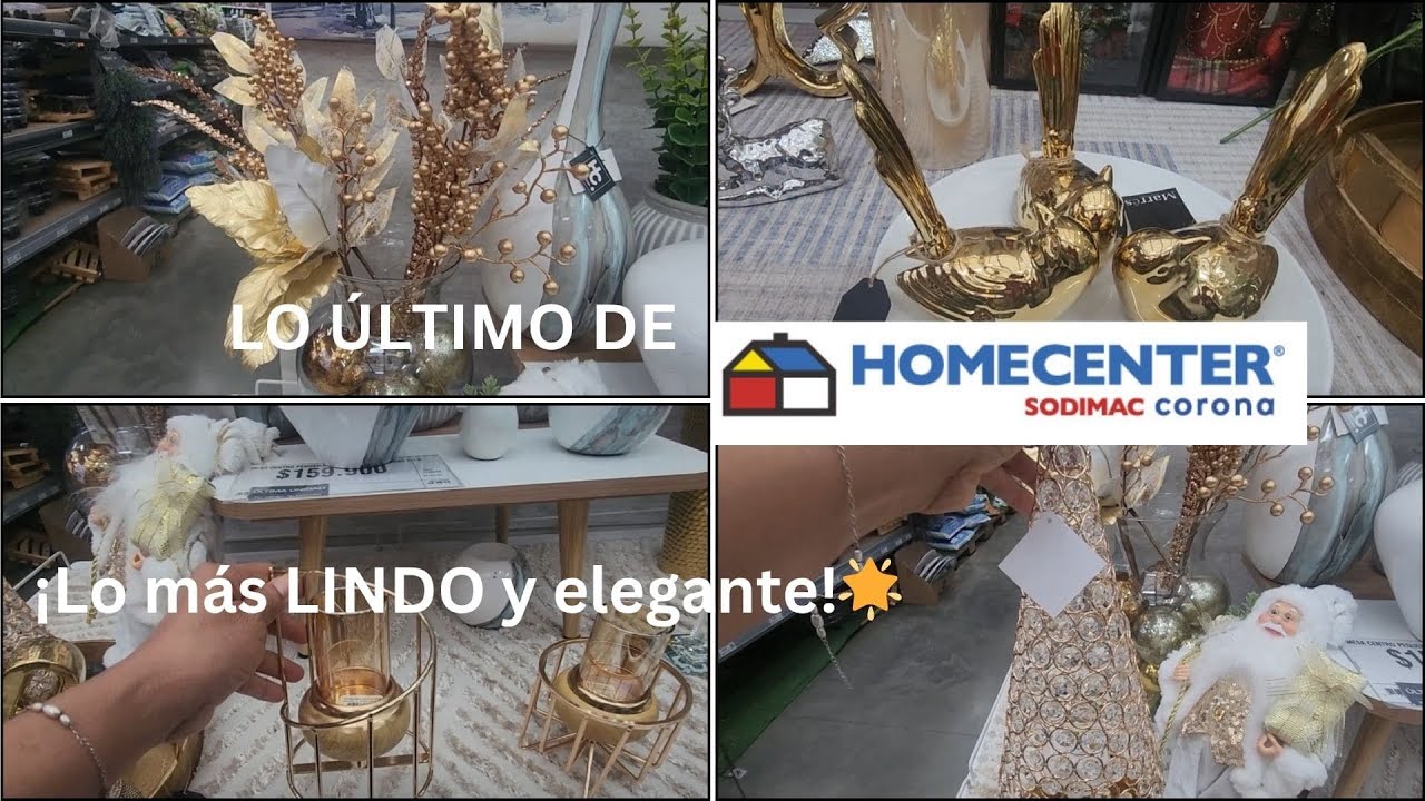 🎁 ¡NO VAS A CREER cómo está Homecenter! 😍 Decoración navideña de ensueño 🎄