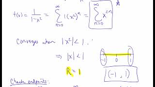 Representations of Functions using Geometric Series