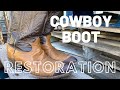 Ultimate Cowboy Boot Repair | Tony Lama Boots | JR Soles & Vibram Heels