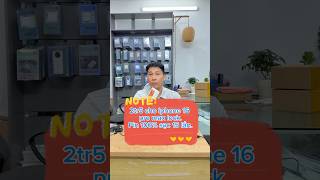 20tr5 cho iphone 16 pro max lock 2 sim vật lý #phatlocmobile