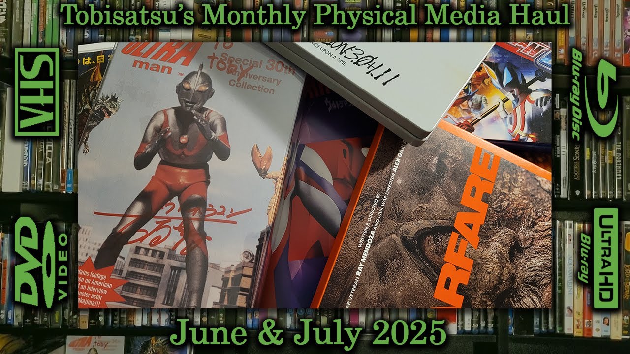 Physical Media Haul for June/July 2025 (Capitalism Strikes Back!)