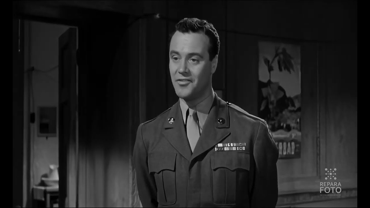 Operación Gran Baile  1957 Jack Lemmon - Upscaling Master reparafoto com