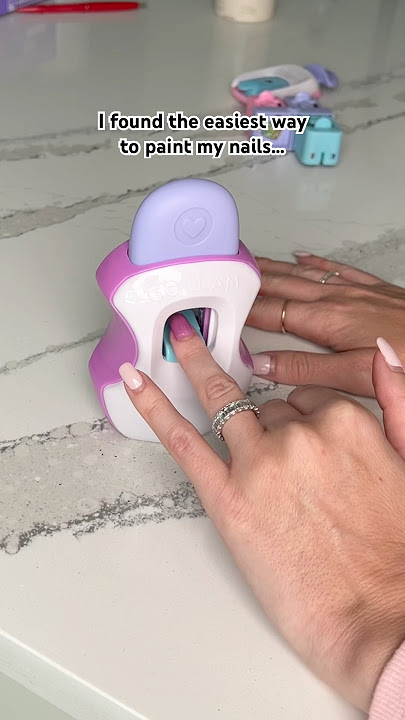 Trying a manicure machine!! I wish I had this sooner!