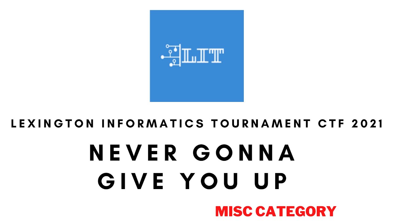 / Lexington Informatics Tournament CTF 2022 / misc