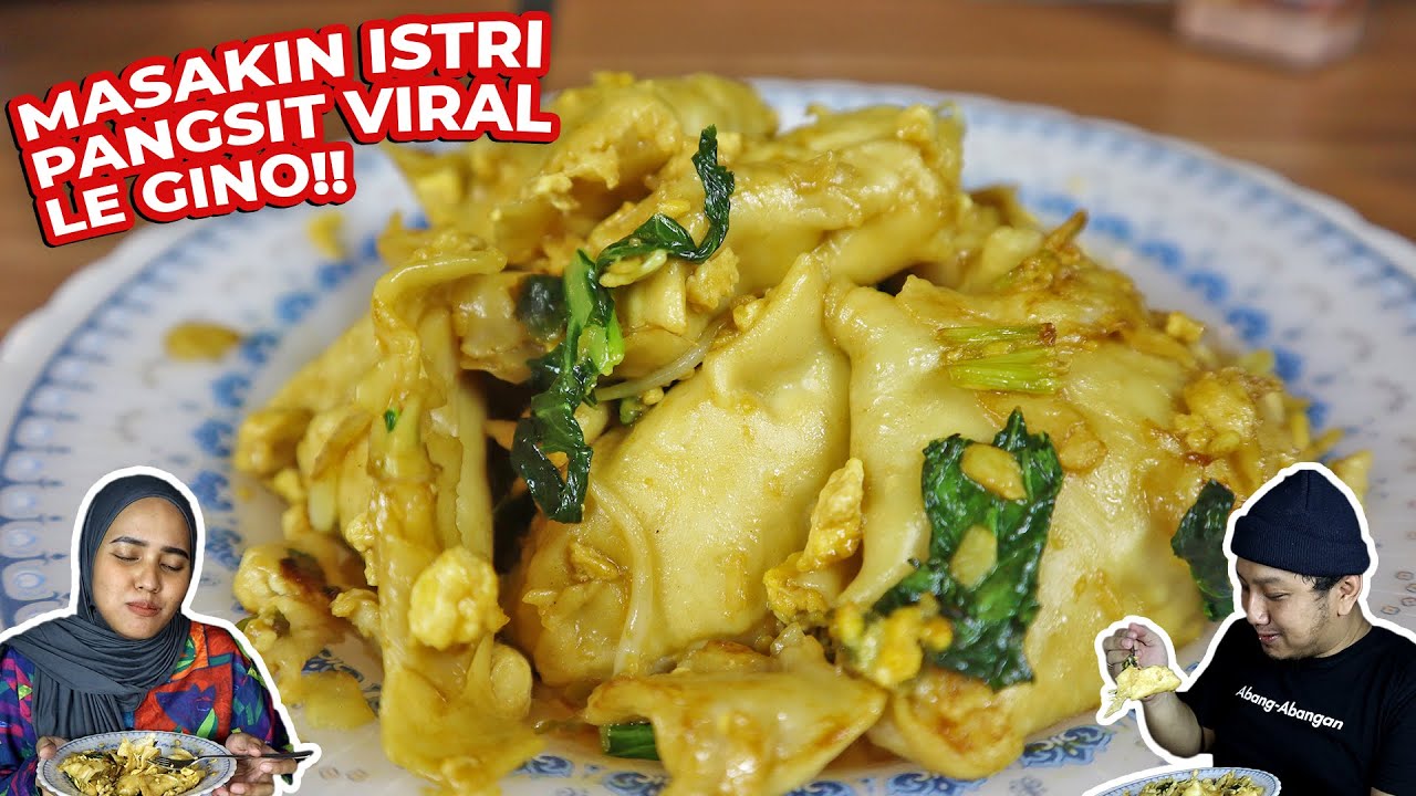 MASAK PANGSIT GORENG VIRAL LE GINO BUAT ISTRI DIBANTUIN WILLGOZ!!