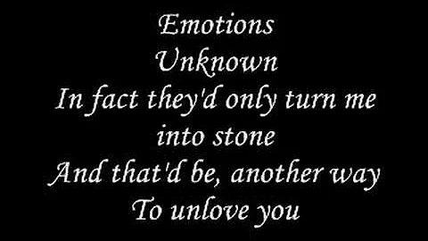 Elise Estrada-Unlove You (with lyrics)