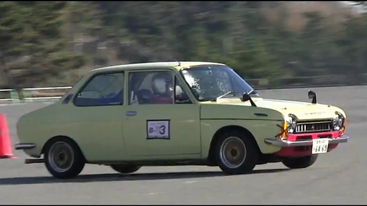 Classic Car Gymkhana B Class 3 Subaru Ff 1 1本目カメラ2 第50回shccミーティング Youtube