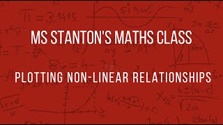 Plotting Non-Linear Relationships