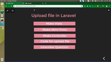 Re Upload Laravel 8 tutorial   File Upload