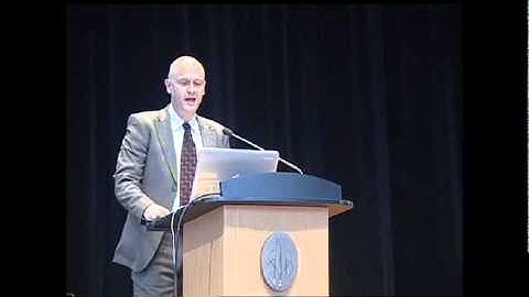 Prof. George F. Smoot at UTP,  with an introduction by Uwe Morawetz, Part 1