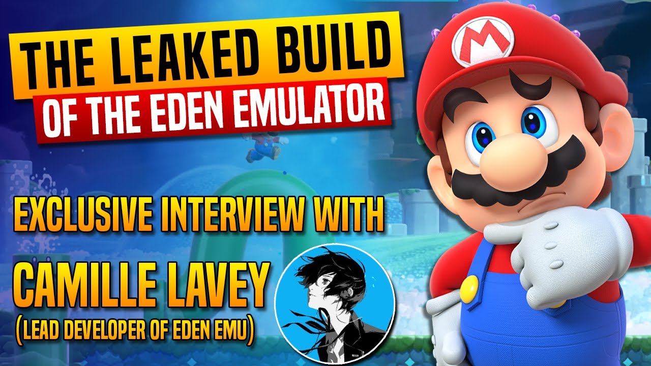 The leaked Build of the Eden Emulator - Exclusive Interview‬ (ex Citron / Eden)