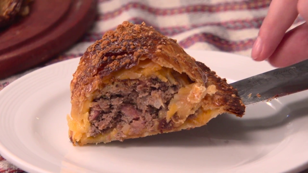 "Pastel de carne envuelto en hojaldre", un plato tentador por donde se