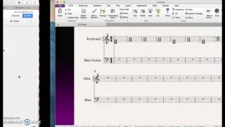 Step 4 - Writing a Bass Line in Sibelius
