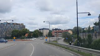 #SOLNA# DRIVING INSIDE SOLNA CENTRAL#kwakumove tv#