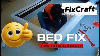 Queen Size Bed Repair | How to Fix Broken Bed Frame | Carpenter DIY