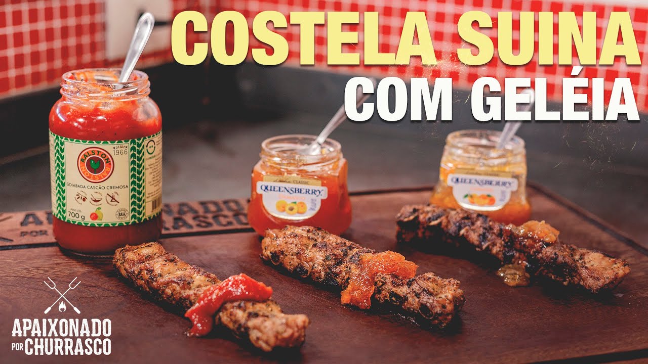 Costela Suína com Geléia – Apaixonado por Churrasco