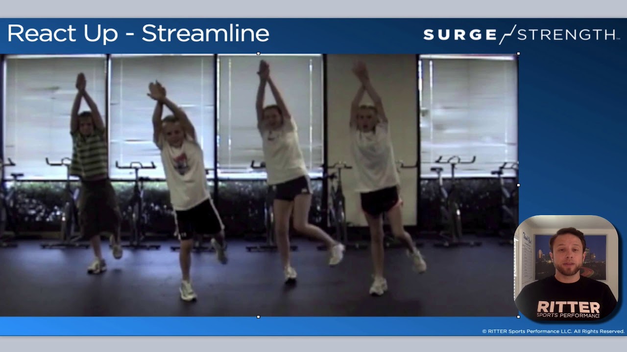 React Up Dryland Games for Swimmers YouTube