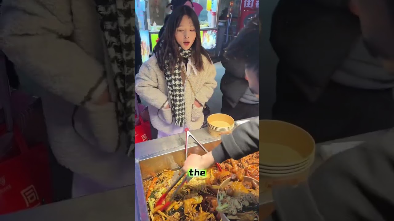 The kindness of the street vendor towards the deaf mute person!