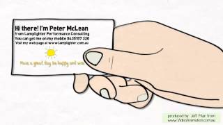 Animated Business Cards
