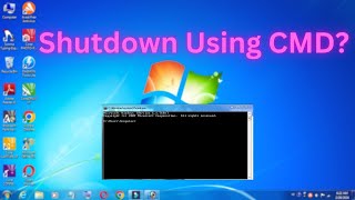 How to Shutdown Computer Using CMD (Windows 7)