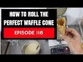 How to Roll a Waffle Cone
