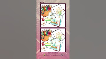 Spot the 3 Differences Puzzle Challenge| #colorful | Find the Differences, Learning Colors #colors