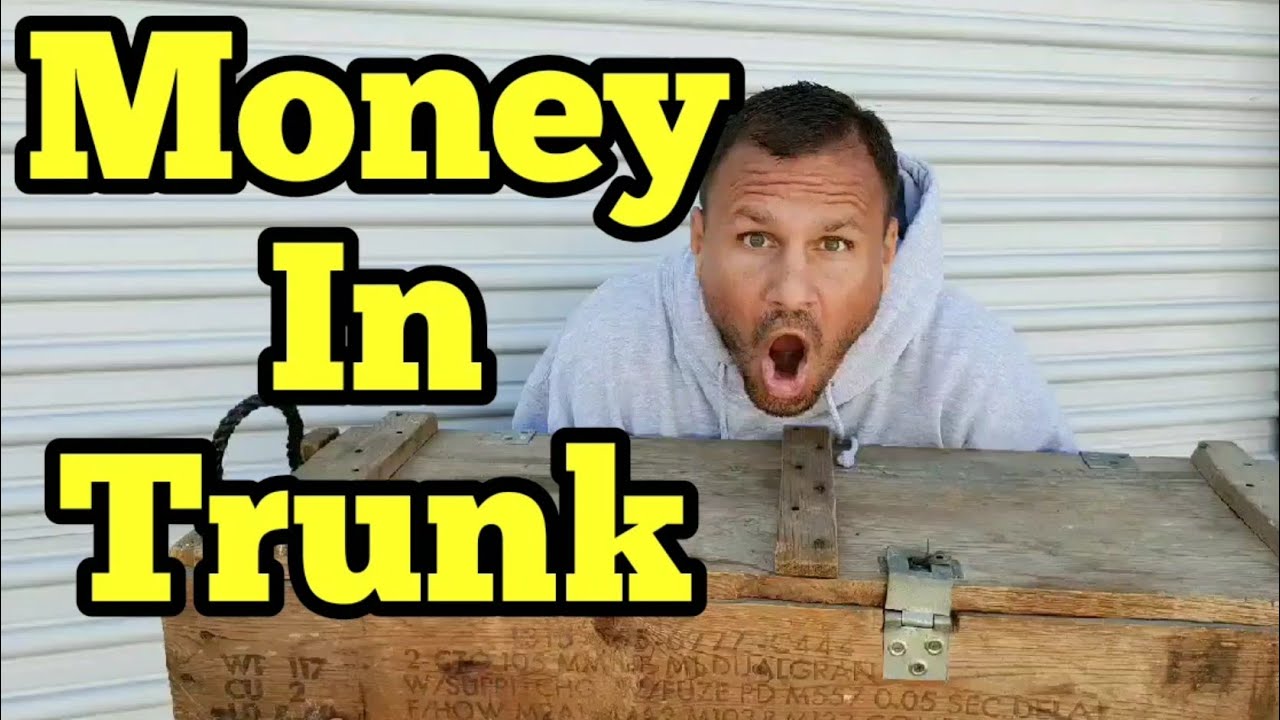 MONEY IN OLD TRUNK I Bought Abandoned Storage Unit Locker Opening ...