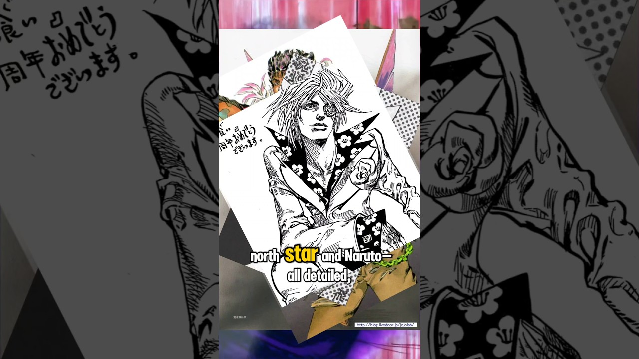 Araki is goated and here's why | #jojosbizarreadventure #anime