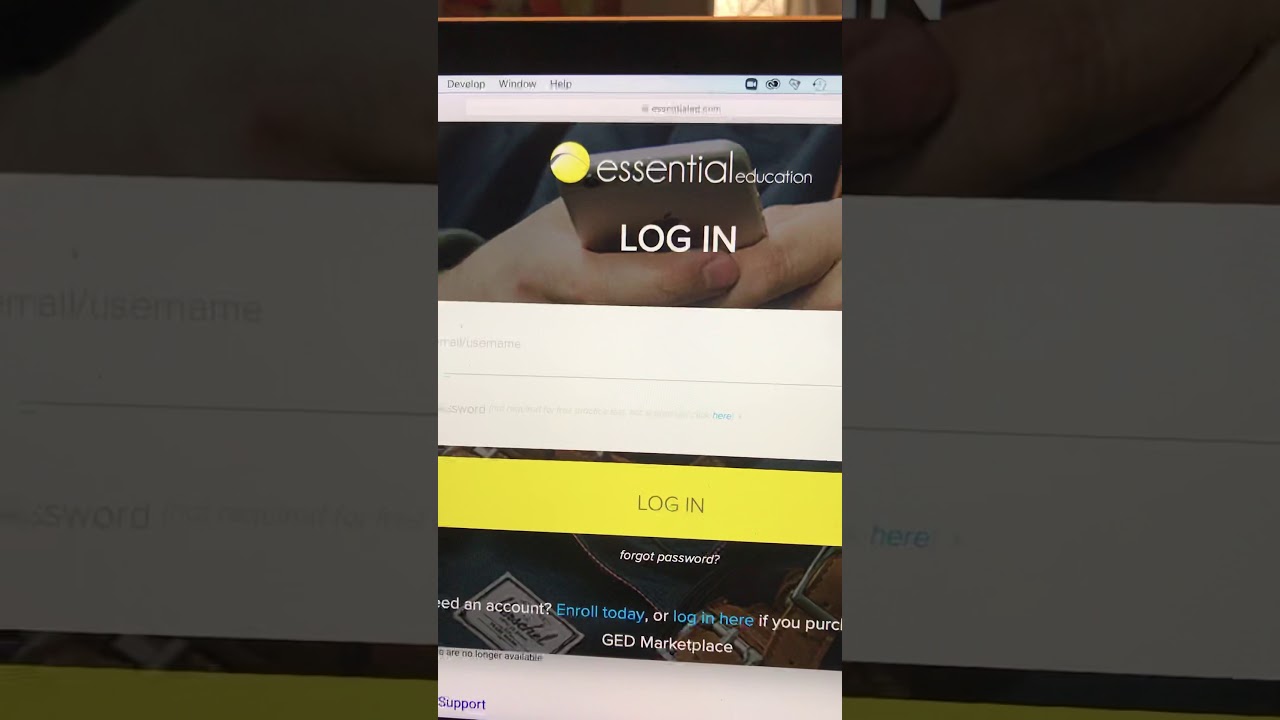 Troubleshooting Essential Ed Login YouTube