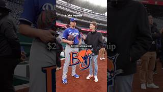 Dodgers players reveal their COLLEGE OFFERS…🤯⚾️ #shorts
