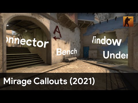 Mirage Callouts (2022) CS:GO