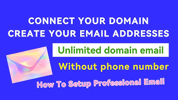 Connect Your Domain and Create Your Email Addresses | Unlimited Domain Mailboxes