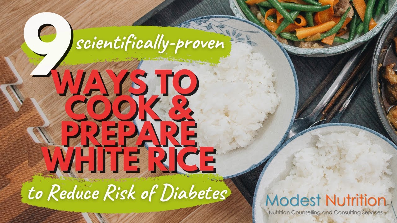 9 Ways to Improve the Glycemic Index of Rice | Diabetes Prevention