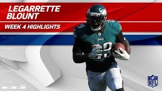 Legarrette Blount Goes Full Beast Mode Against La Eagles Vs. Chargers Wk 4 Player Highlights