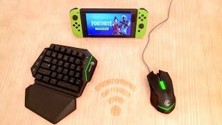 el NUEVO TECLADO Y RATÓN para Nintendo SWITCH 2020 😱 ¡FUNCIONA