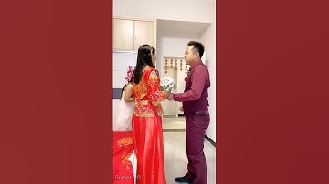Unique wedding tradition in China! #weddingculture #traditional