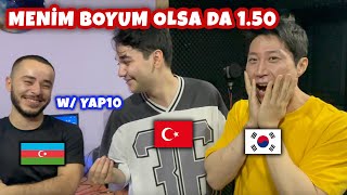 AZERBAYCAN vs GÜNEY KORE! (Menim boyum olsa da 1.50 ile BULUŞTUK!) @yap10