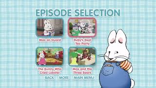 Max & Ruby: Sharing & Caring Menu Walkthrough