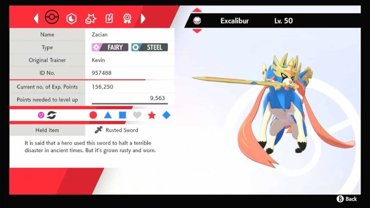 Sacred Sword: Zacian Move Effect and Cooldown