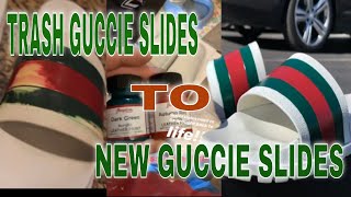 gucci slide paint