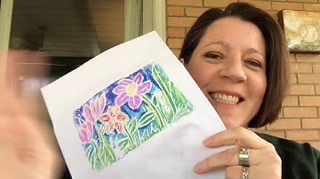 Styrofoam Tray Printmaking