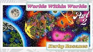 Colour Along | Worlds Within Worlds by Kerby Rosanes | Part 2 Galaxy Page