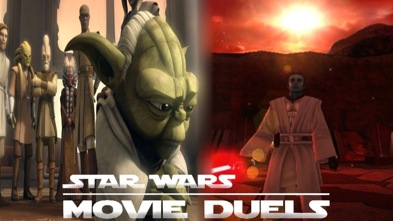 A Chiss Jedi defeats Most Clone Wars Show Jedi! (Jedi Academy: Movie Duels)