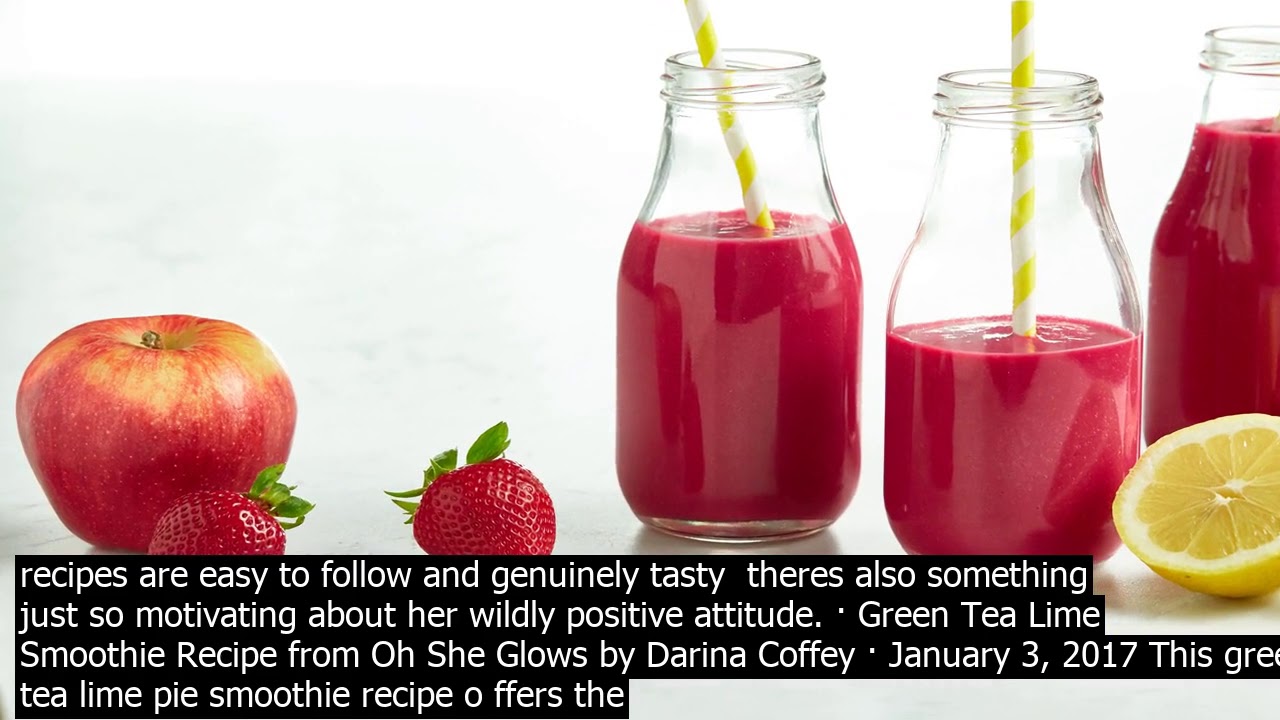 Oh she glows detox smoothie · treating the planet with respect starts ...