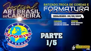 20/09/2025 - Festival Art Brasil de Capoeira - Parte 1/5