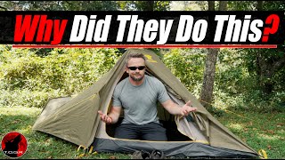 What Have You Done Mountainsmith? - MountainSmith Lichen Peak 1 Tent