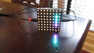 Programming the Rainbowduino -- 8x8 Matrix -- Simple Snake Program
